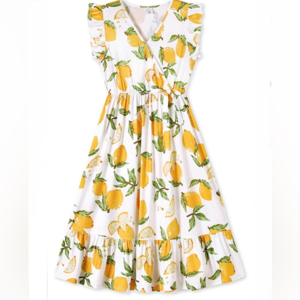 IFFEI LEMON PRINT SUNDRESS - BNWT - SIZE S